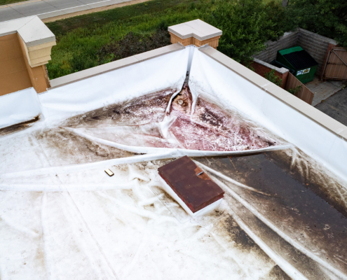 What To Do When You Discover A Commercial Roof Leak